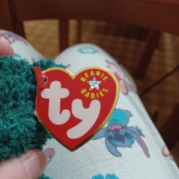 Rare/ Retired 2001 Ty Holiday Teddy Bear.with Errors! - Picture 2 of 7